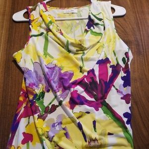 Calvin Klein cowl neck top